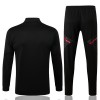 Manchester United Ensemble Sweat d'Entraînement 22-23 Noir Rouge Pour Homme